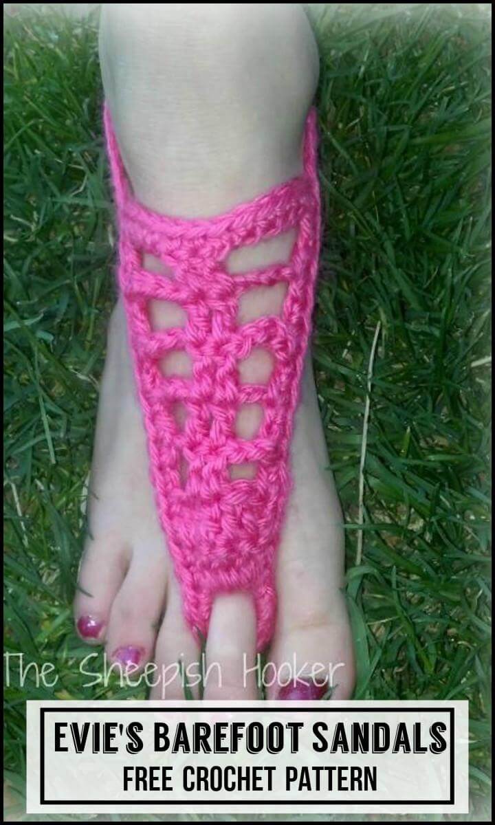 Crochet Barefoot Sandals 50+ Free Crochet Patterns Page 3 of 10